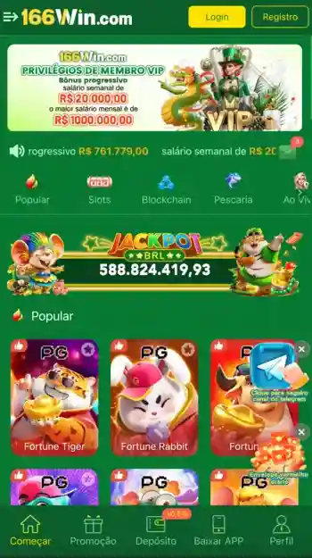 Baixar Aplicativo 166WIN – Jogue Onde Quiser, Quando Quiser!